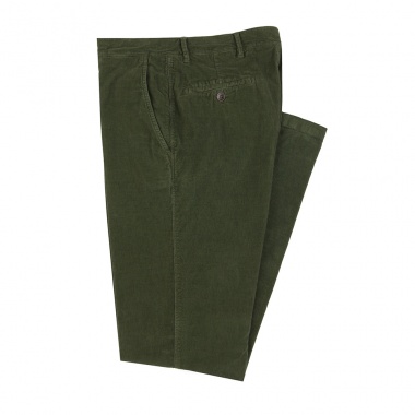 Pantalón pana verde