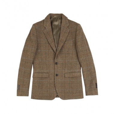 Blazer lana Shetland marrón