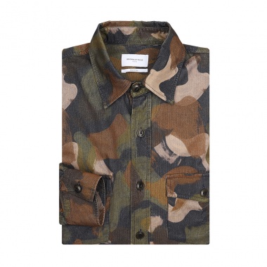 Camisa pana camuflaje