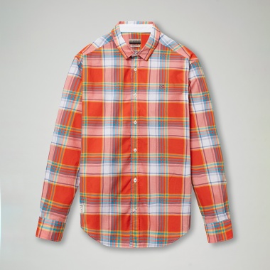 Camisa Grinnel naranja