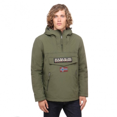 Rainforest Winter Pocket verde