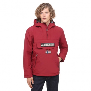 Rainforest Winter Pocket rojo