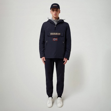 Rainforest Winter Pocket marino