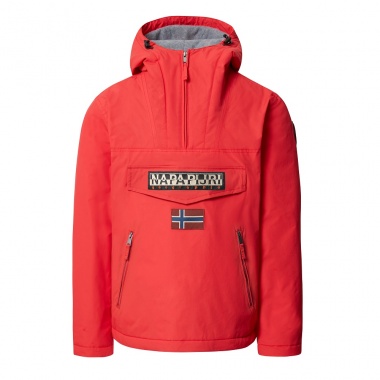 Rainforest Winter Pocket rojo