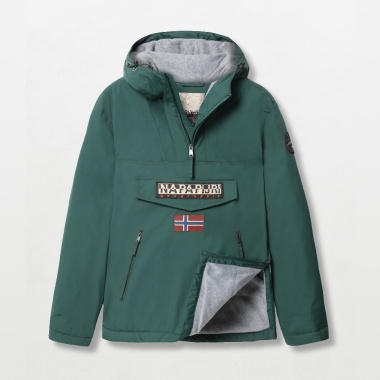 Rainforest Winter Pocket verde