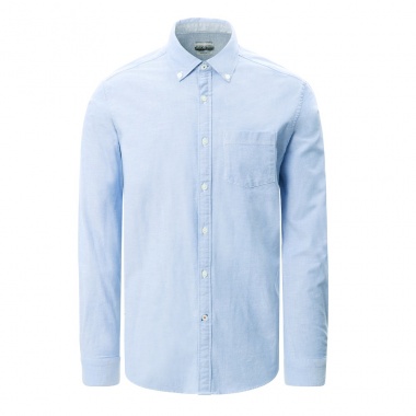 Camisa clásica azul claro