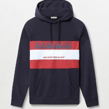 Sudadera Boves capucha marino