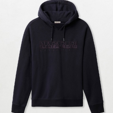 Sudadera con capucha azul marino