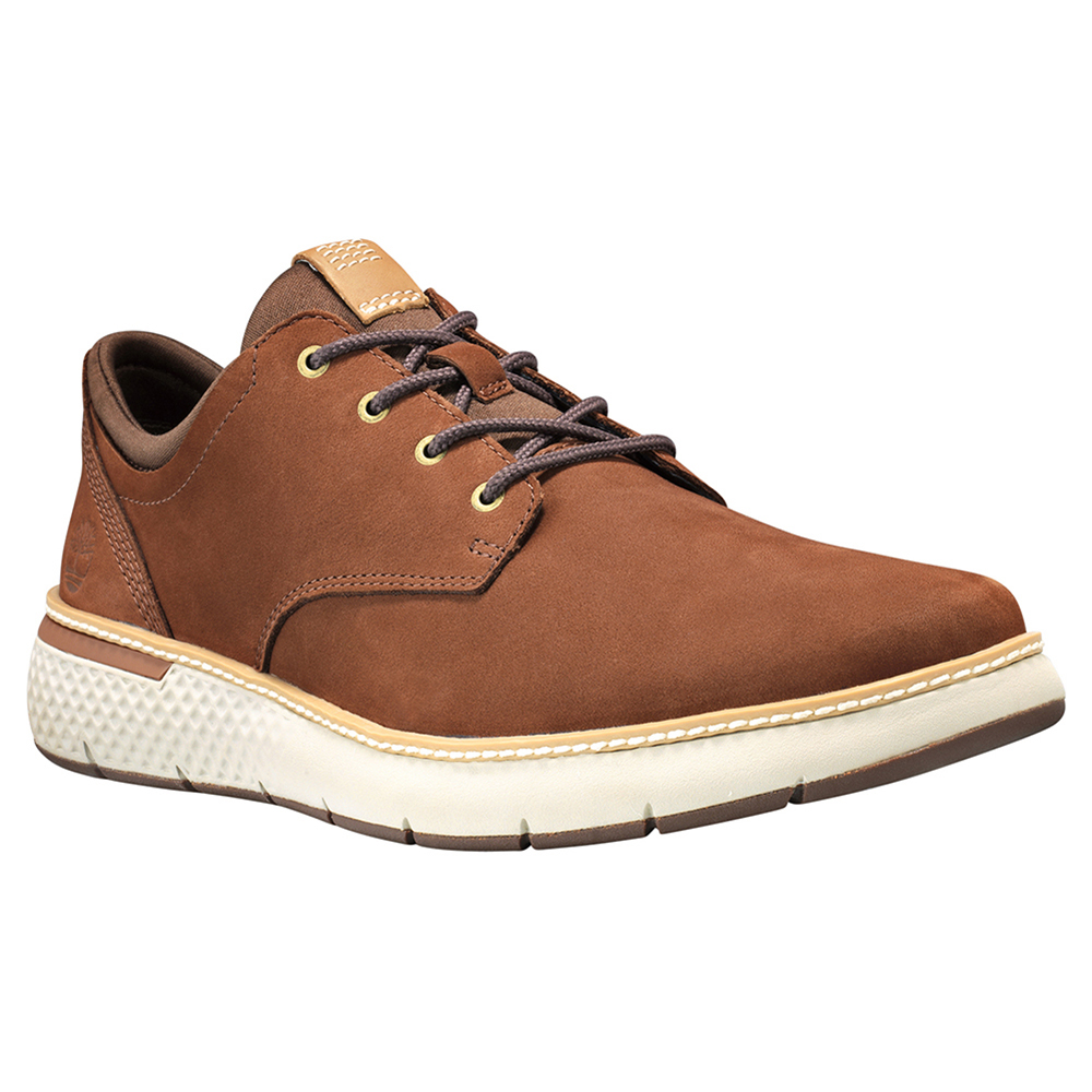 cross mark oxford for men in brown