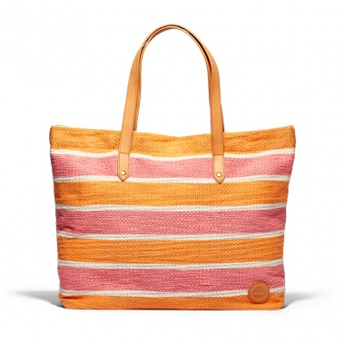 Bolsa North Twin naranja