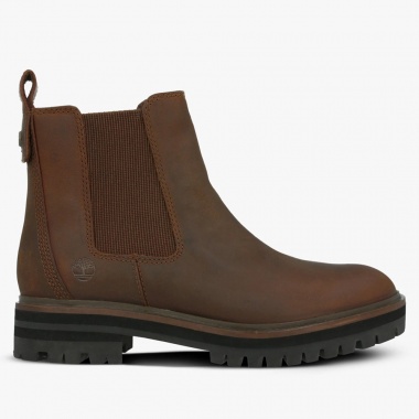 Bota Chelsea London Square marrón