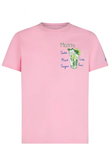 Camiseta Emb Mojito Print Pink