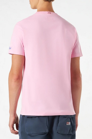 Camiseta Emb Mojito Print Pink