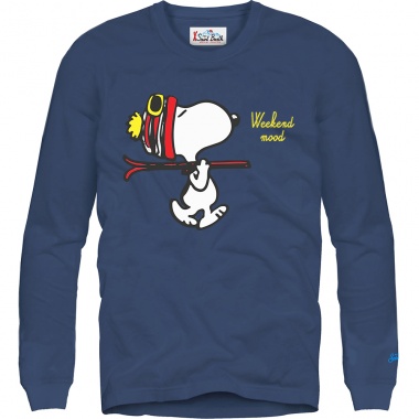 Camiseta Lyon Emb Snoopy Ski