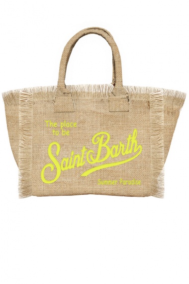 Bolso Vanity Jute Yellow