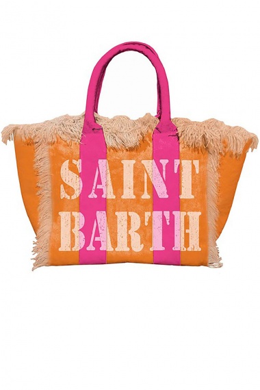 Bolso Vanity Canvas Orange