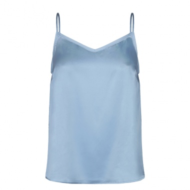 Top Ditte Silk azul celeste