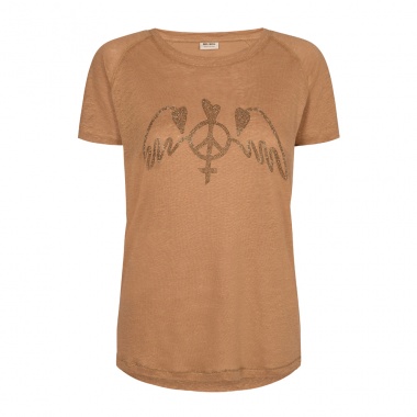 Camiseta Mag marrón