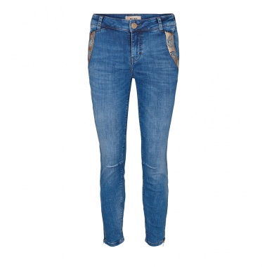 Jeans Etta Paisley azul