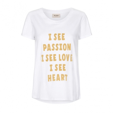 Camiseta Isee Flock blanco