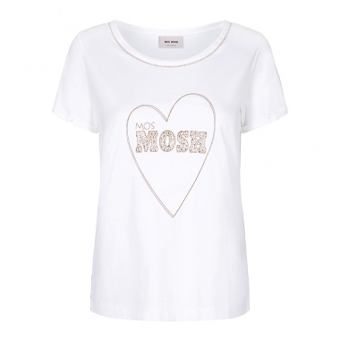Camiseta Nikki Embroidery crudo