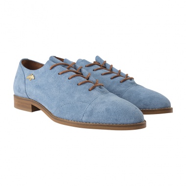 Zapato MM Vienna ante azul