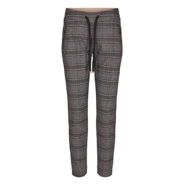 Pantalón Levon Milano cuadros gris
