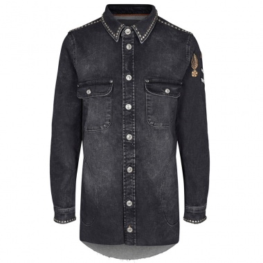 Camisa vaquera Cuss Trok gris