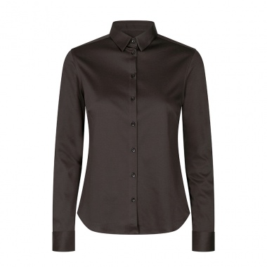 Camisa Tina Jersey marrón oscuro