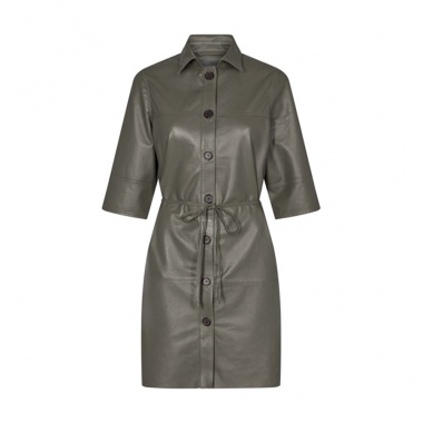 Camisa Beatrice Long Leather