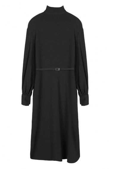 Vestido Midi Skai Black