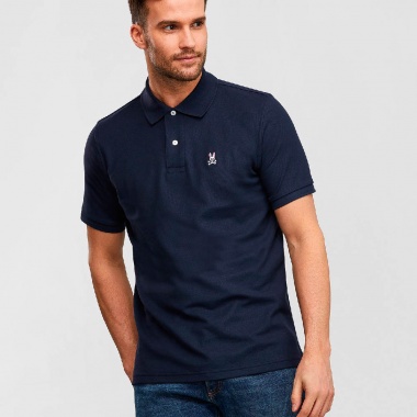 Polo Classic liso marino