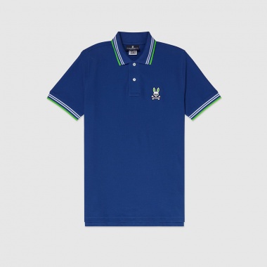 Polo Chalton azul prusia