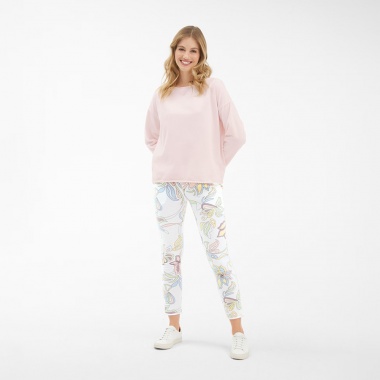 Pantalón Smilla White Flores
