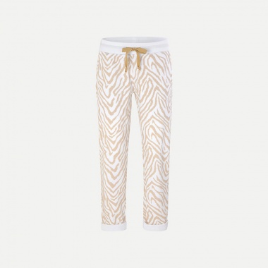 Pantalones jogging cebra