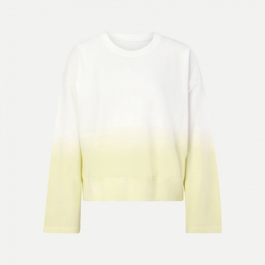Sudadera efecto desteñido