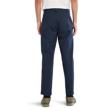Pantalón Cotton Linen Dark Sapphire