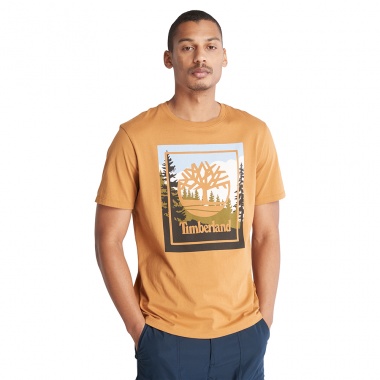 Camiseta Outdoor Graphic Wheat Boot