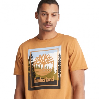 Camiseta Outdoor Graphic Wheat Boot