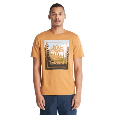 Camiseta Outdoor Graphic Wheat Boot