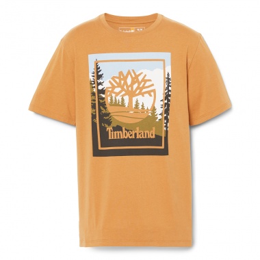 Camiseta Outdoor Graphic Wheat Boot