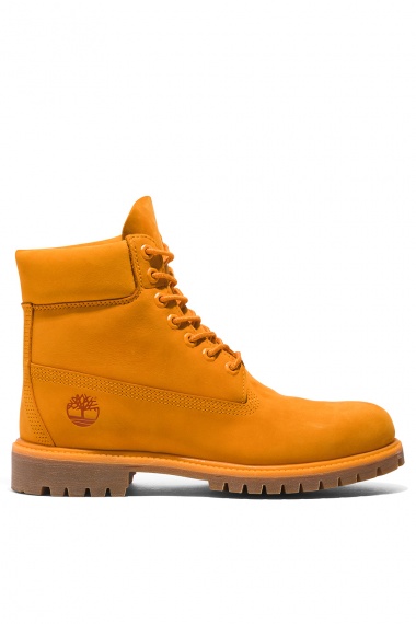 Bota Premium 6 Inch Waterproof Orange Nubuck