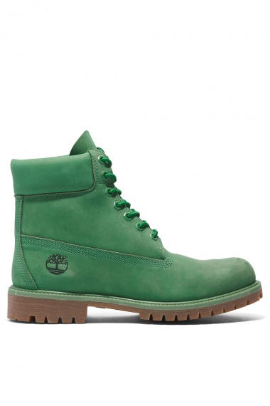 Bota Premium 6 Inch Waterproof Green Nubuck