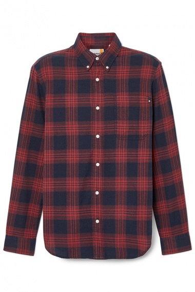 Camisa Solucell Tartán Dark Sapphire