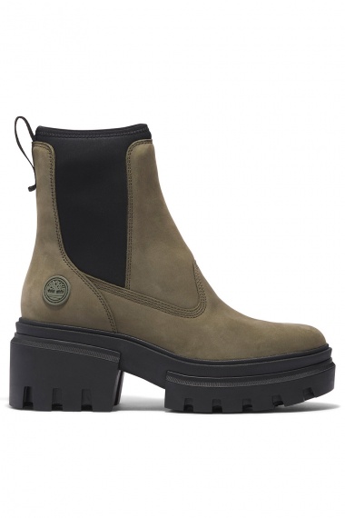 Botines Chelsea Everleigh Dark Green Nubuck