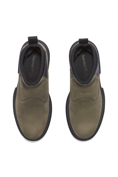 Botines Chelsea Everleigh Dark Green Nubuck