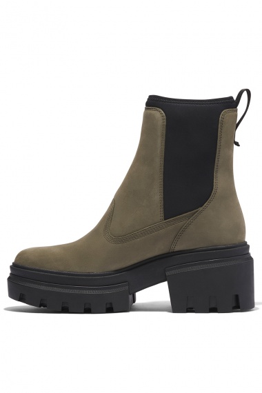 Botines Chelsea Everleigh Dark Green Nubuck