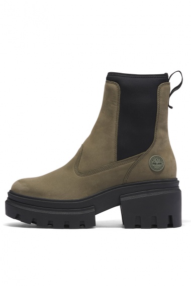 Botines Chelsea Everleigh Dark Green Nubuck