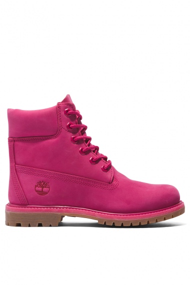 Bota Premium 6 Inch Waterproof Pink Nubuck