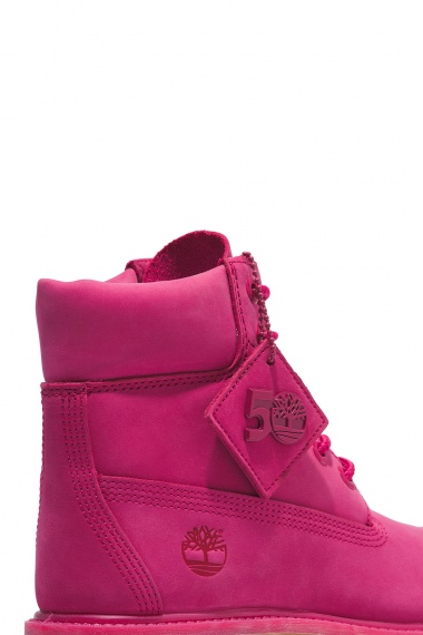 Bota Premium 6 Inch Waterproof Pink Nubuck